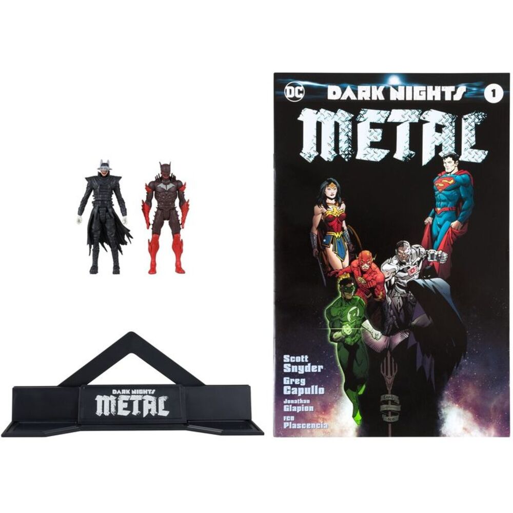 DC Direct - Dark Knights Metal #1 - Page Punchers - Batman who Laughs & Red